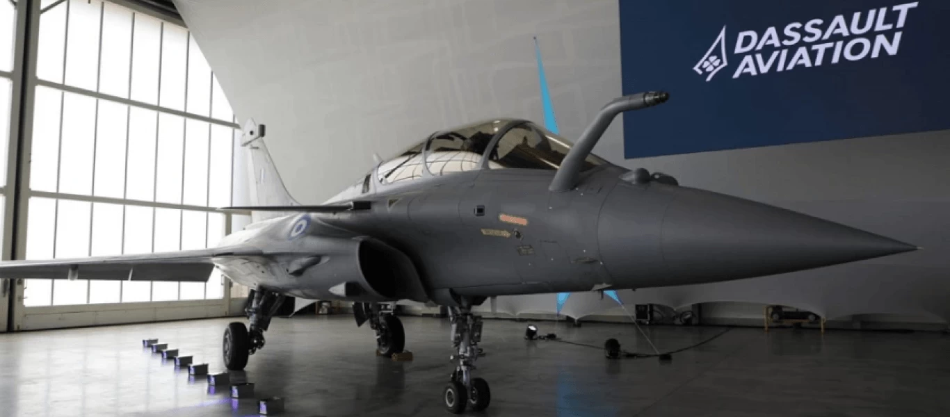 Αυτό είναι το πρώτο από τα 18 μαχητικά Rafale F.3R που παρέλαβε η Ελλάδα (φώτο)